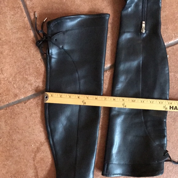 MARC FISHER BLACK OVER THE KNEE BOOTS SIZE 6.5 - Picture 11 of 15